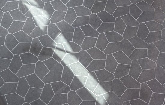 Carreau quilt grijs multi-formaat Megategels